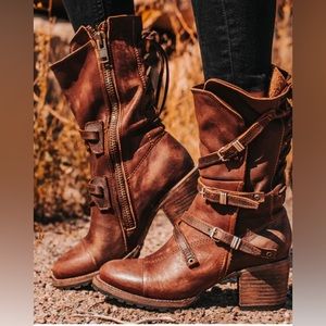 CORA Free Bird Boots, worn once